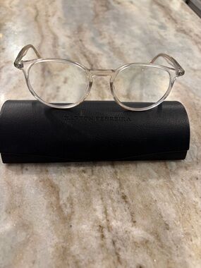 Barton Perreira “Norton”Clear Eyeglass Frames with branded case
